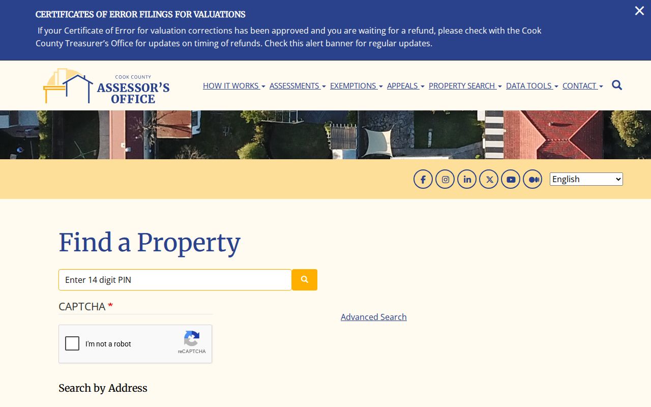 Arlington Heights residents directory Assessor address search